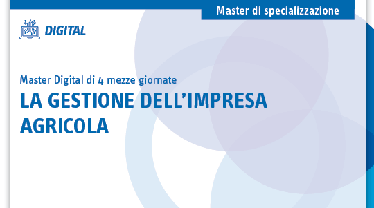 La gestione dell’impresa agricola