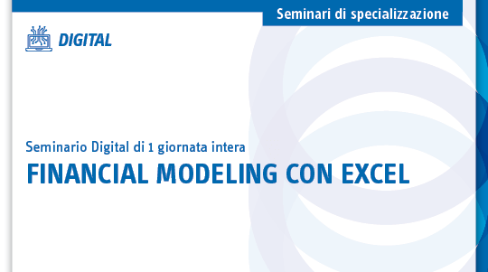 Financial modeling con excel