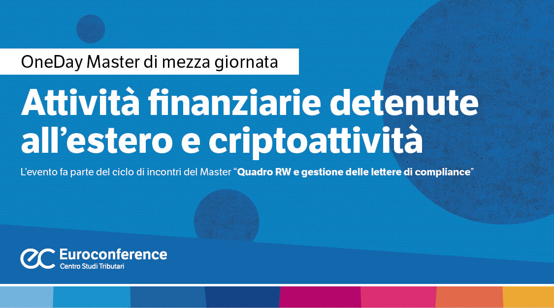 Attività finanziarie detenute all’estero e criptoattività