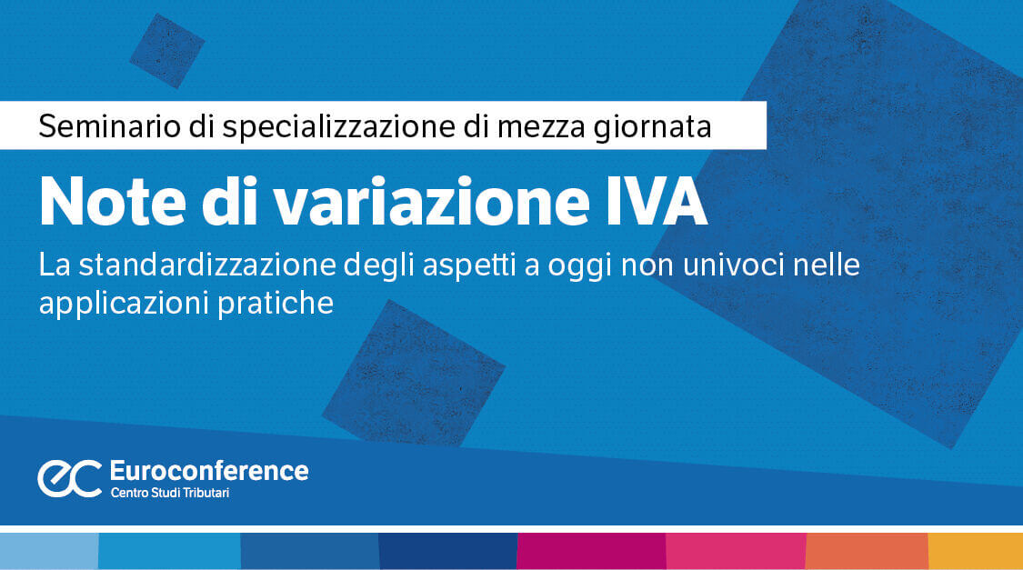 Note di variazione IVA