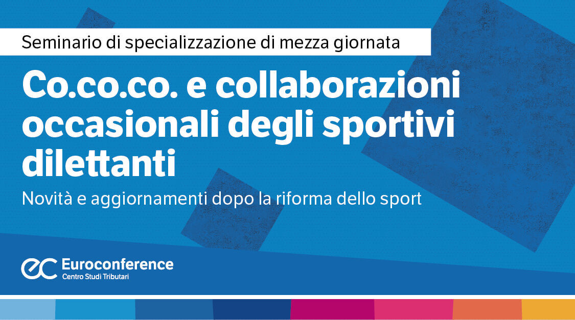 Co.co.co. e collaborazioni occasionali degli sportivi dilettanti