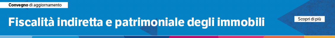 Fiscalità indiretta e patrimoniale degli immobili