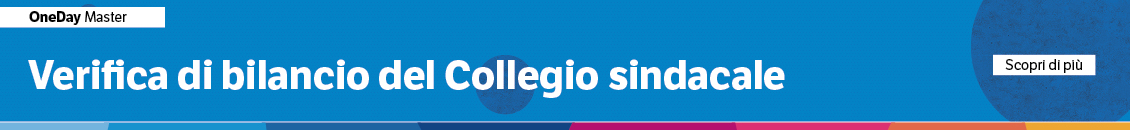 Verifica di bilancio del Collegio sindacale