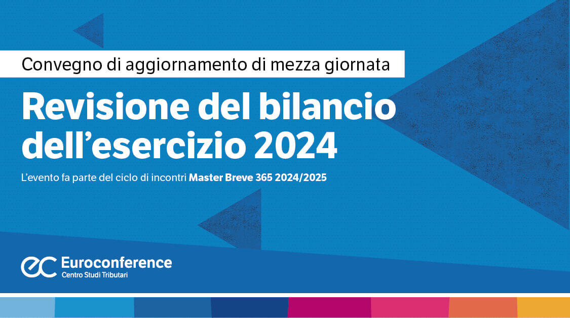 Revisione del bilancio dell’esercizio 2024