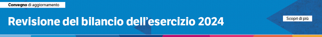 Revisione del bilancio dell’esercizio 2024