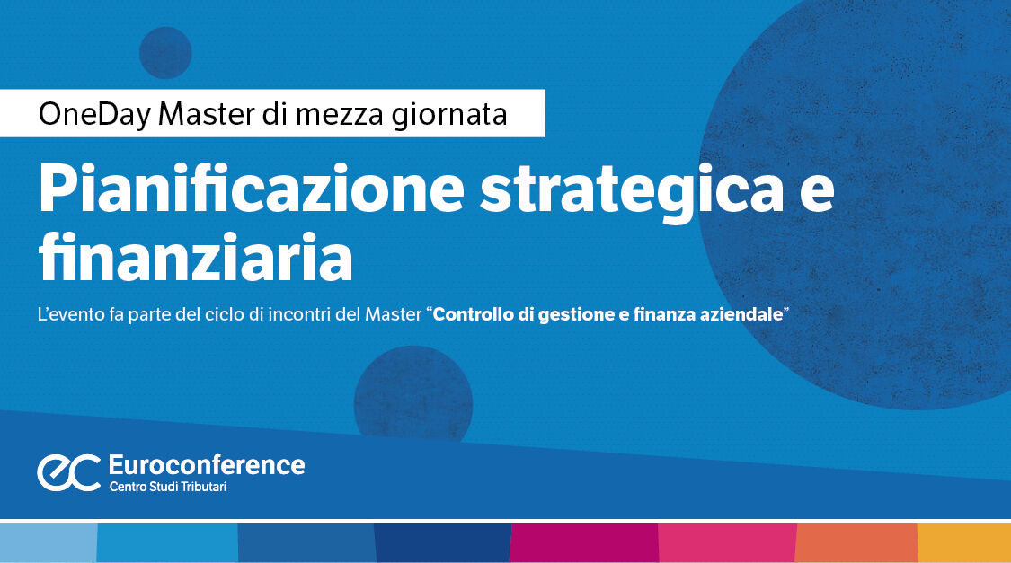 Pianificazione strategica e finanziaria
